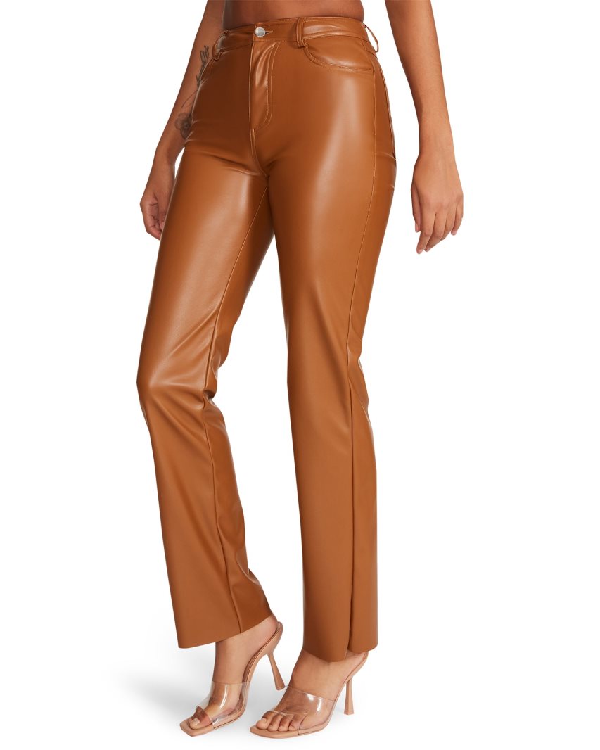 Brown Steve Madden Jolie Women's Pants | PH 3701QBK